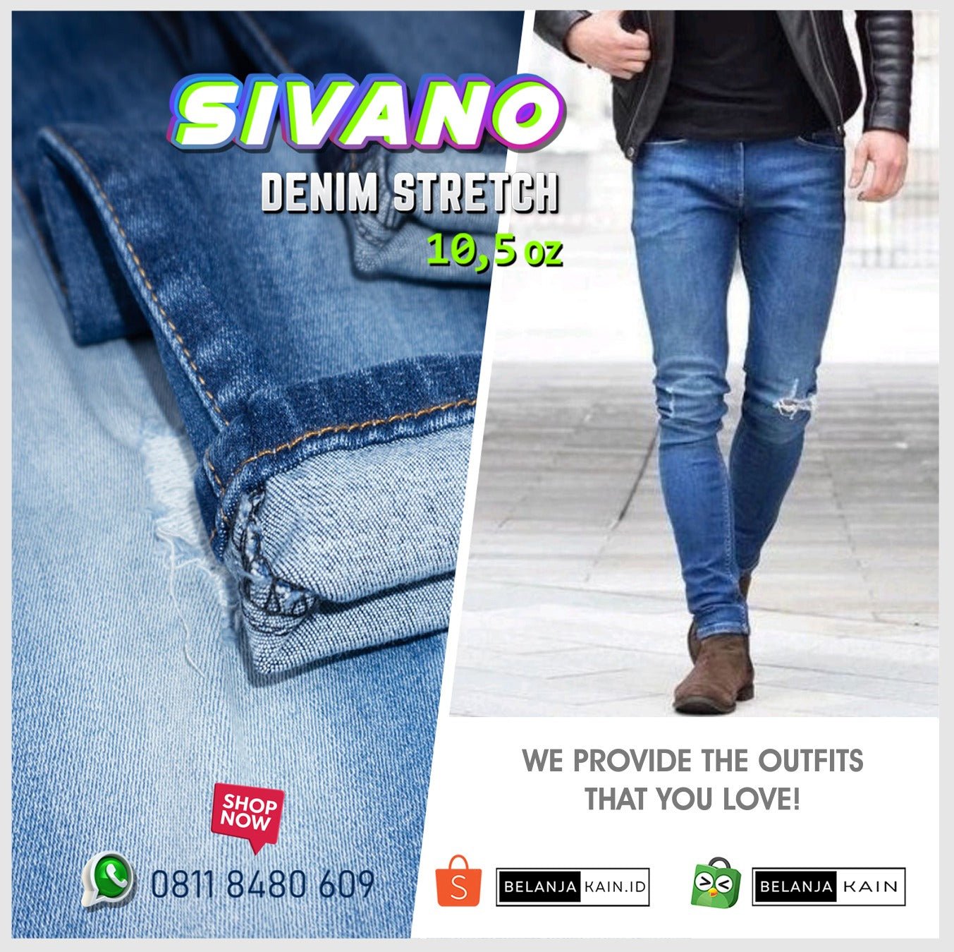 SIVANO DENIM STRETCH