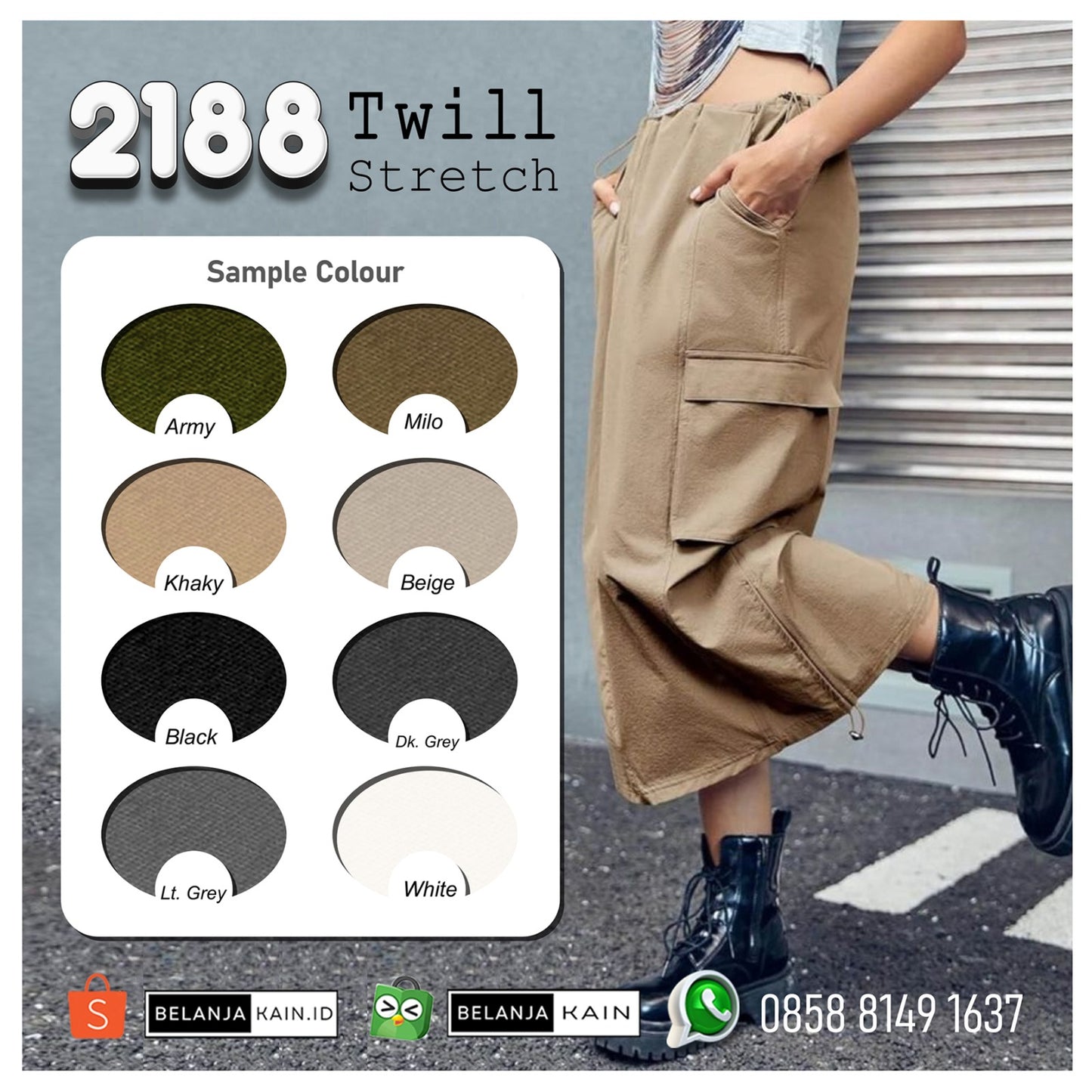 2188 Twill Stretch
