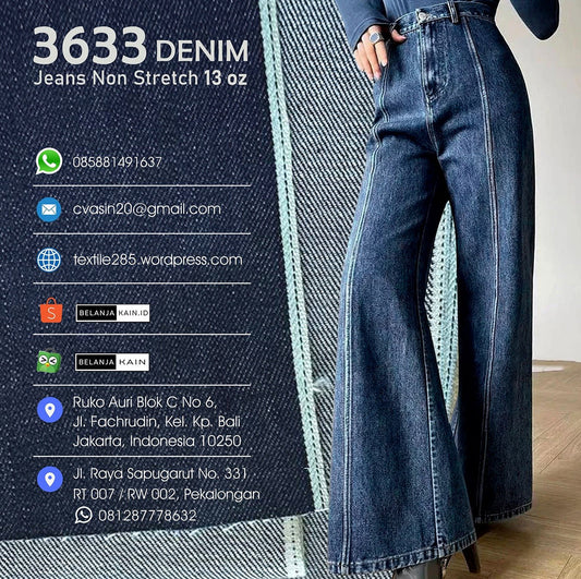 3633 DENIM Jeans Non Stretch