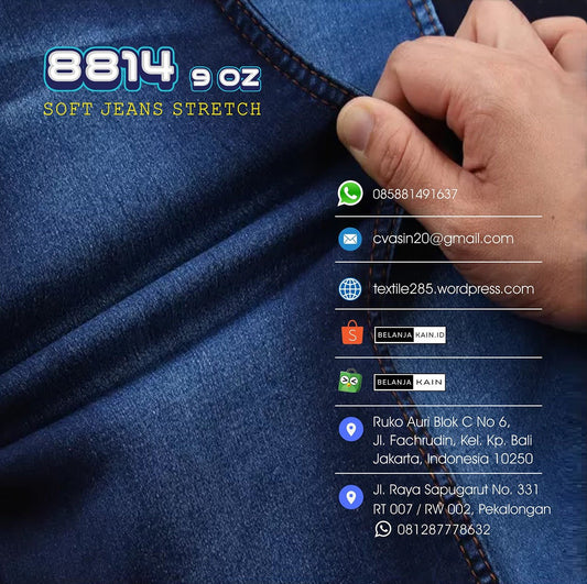 8814 SOFT JEANS STRETCH
