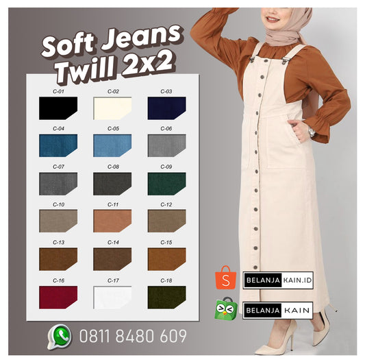 SOFT JEANS TWILL 2x2