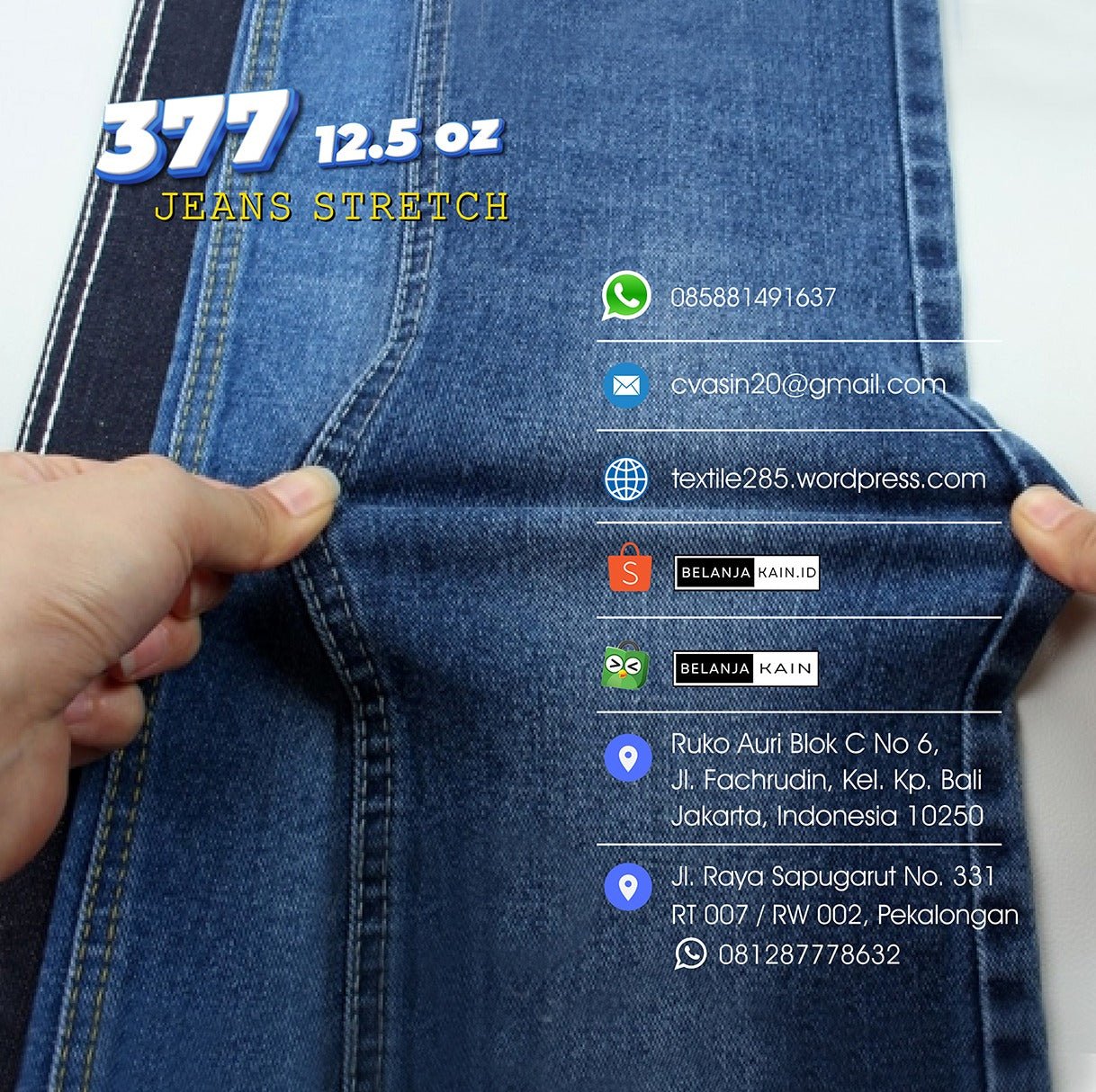377 JEANS STRETCH