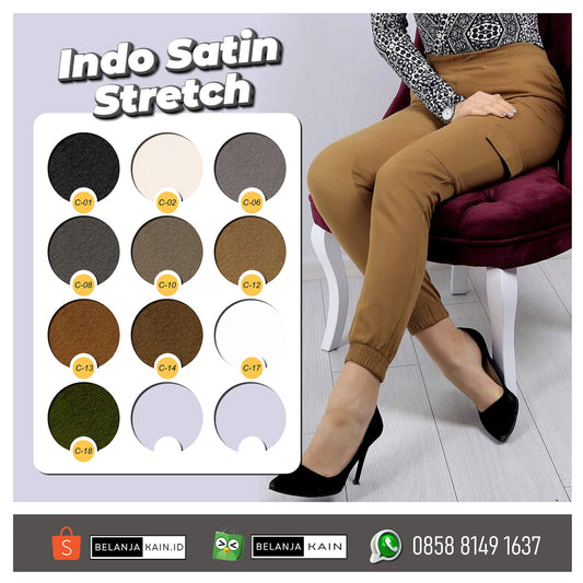 INDO SATIN STRETCH