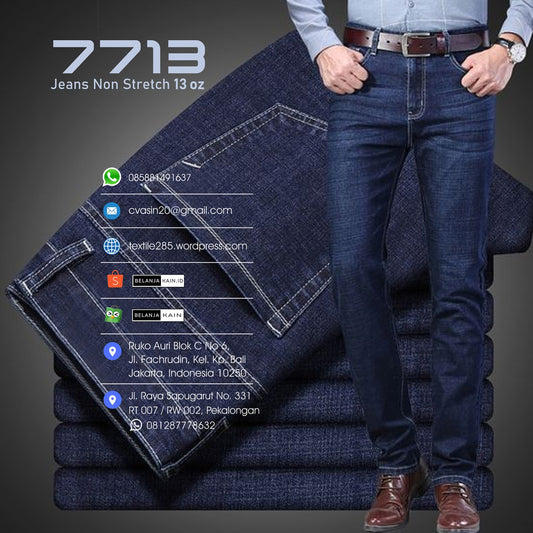 7713  DENIM NON STRETCH
