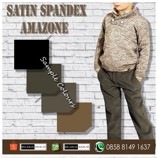 SATIN SPANDEX AMAZON - CV. ASIN TEXTILE